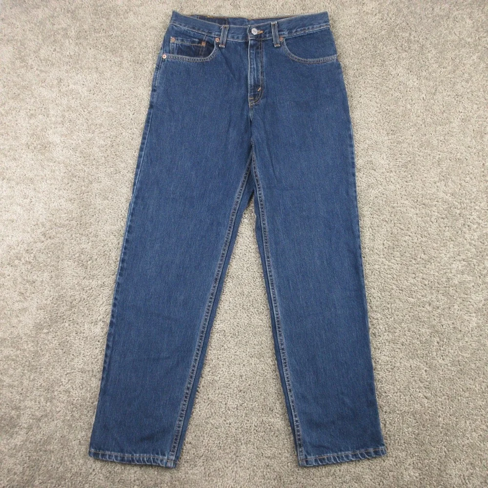 Vintage Levis Jeans Mens 30x30 Blue 550 Relaxed Tapered Made In USA Denim Pants
